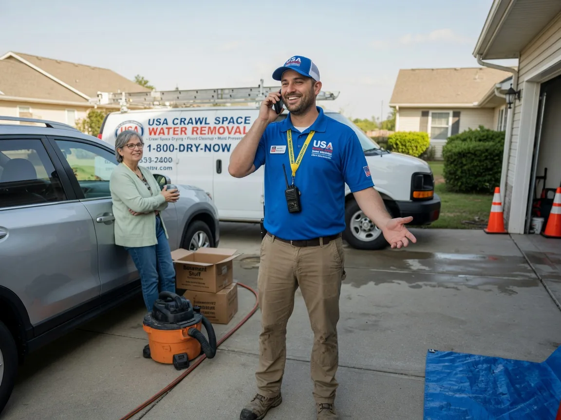 Crawl Space Water Removal Pomona, KS FAQs